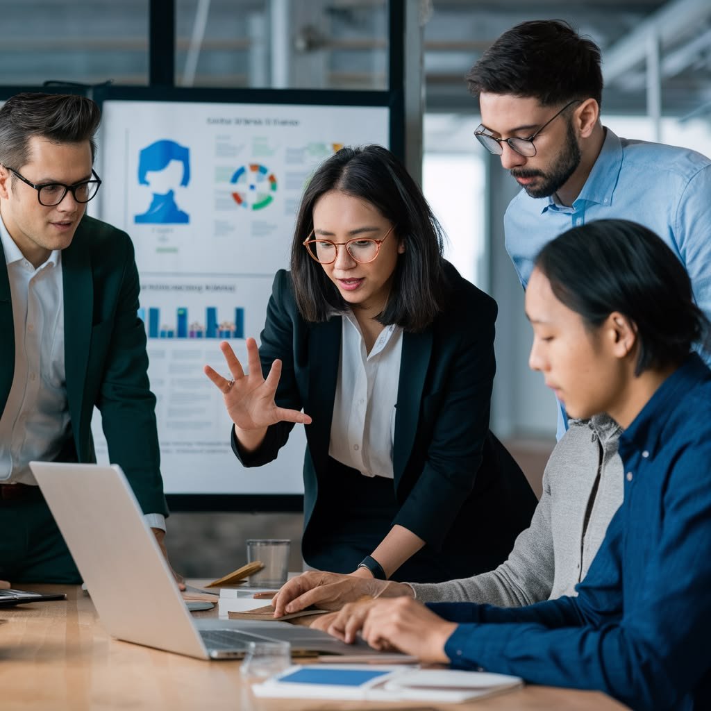 AVIOR Consulting advisors reviewing performance systems